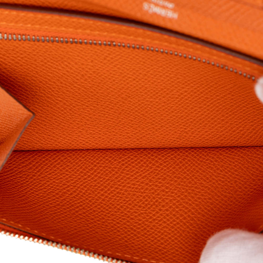 Pre-Loved Hermes Epsom Bearn Soufflet Wallet - Picture 4 of 10